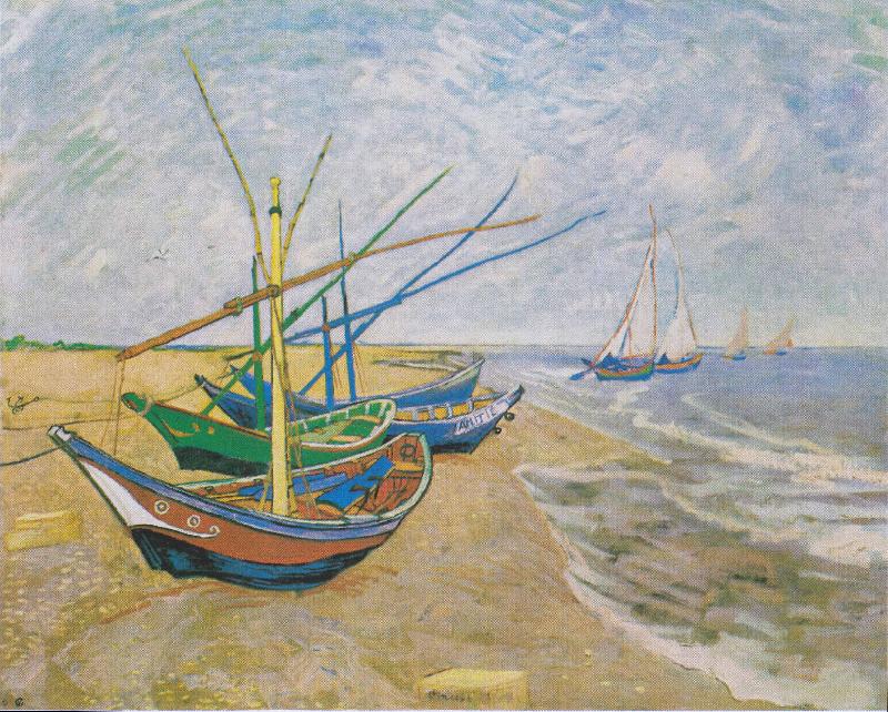 Vincent Van Gogh Saintes Maries Germany oil painting art